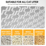 Smart Automatic Cat Litter Box,Automatic Scooping And Odor Removal, App Control, Support 5G    2.4G WiFi For Multiple Cats, Double Odor Removal