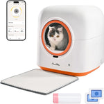 60L Automatic Cat Litter Box, Smart App Control, Deodorizing, Infrared Sensor, Suitable For Multiple Cats