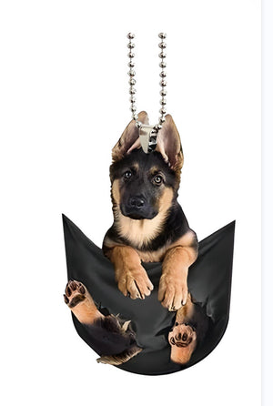 Fashion Pet Dog Car Pendant