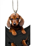 Fashion Pet Dog Car Pendant