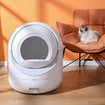 Smart Automatic Cat Litter Box,Automatic Scooping And Odor Removal, App Control, Support 5G    2.4G WiFi For Multiple Cats, Double Odor Removal
