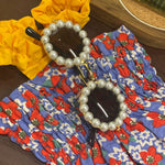 Pet Dog Fashion Pearl Sunglasses