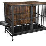 Multifunctional Dog Cage Furniture With Removable Trays