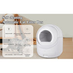 Smart Automatic Cat Litter Box,Automatic Scooping And Odor Removal, App Control, Support 5G    2.4G WiFi For Multiple Cats, Double Odor Removal