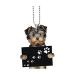 Fashion Pet Dog Car Pendant
