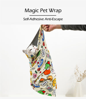 Magical Cloth, Self-Adhesive Cat Grooming Wrap
